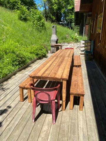 Chalet La Rioule 16 Pers Doucy Esterno foto