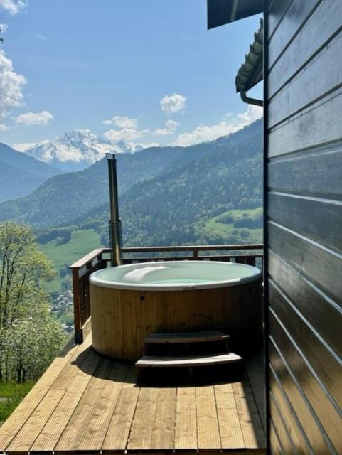 Chalet La Rioule 16 Pers Doucy Esterno foto